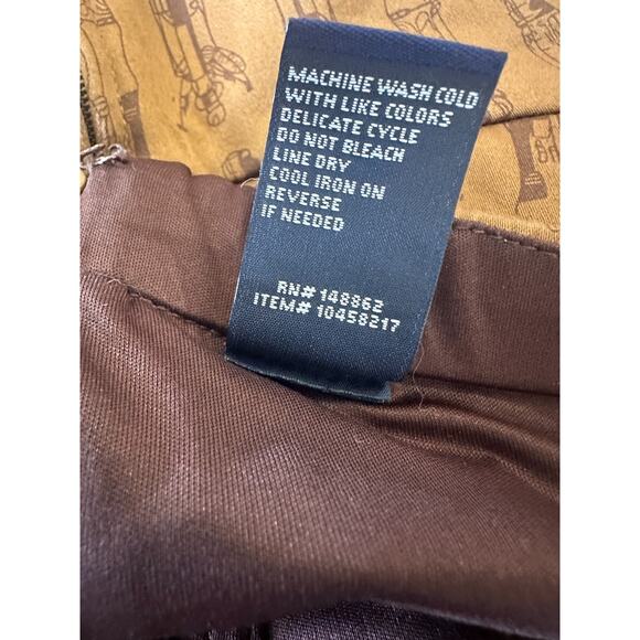 Doctor Who x Hot Topic Regeneration Dress Halter Pockets Brown BBC Women's Large - Picture 11 of 16